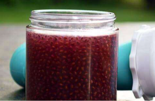 Chia seed energy gel