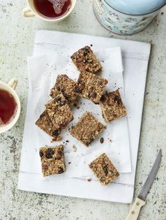 Chia seed flapjacks