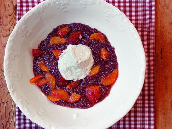 Chia seed porridge (Bake the Book)