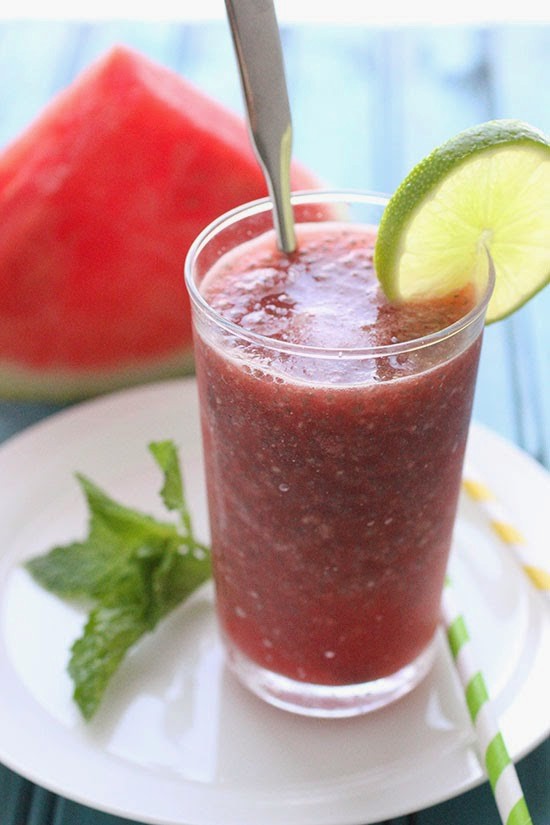 Chia watermelon fresca