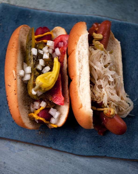 Chicago hot dogs
