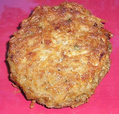 Chichi potato falafel latkes