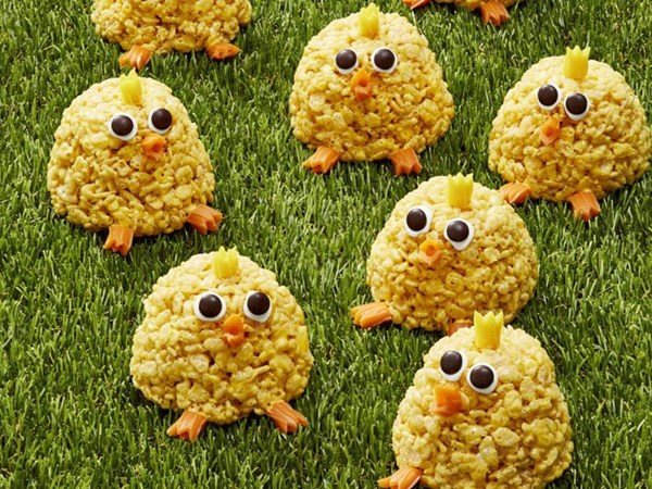 Chick cereal treats