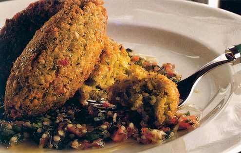 Chick pea patties