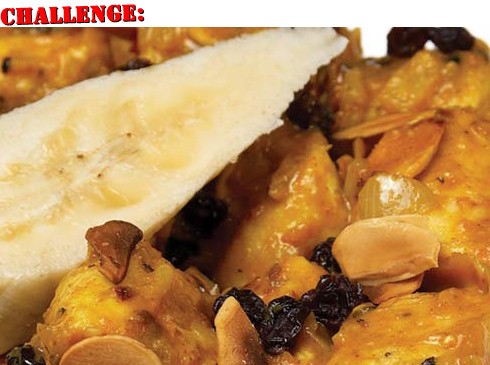 Chicken & banana curry