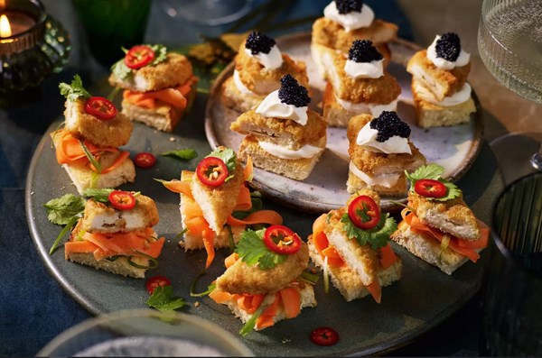 Chicken & brioche bites