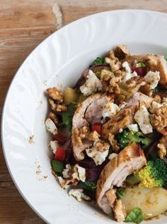 Chicken & broccoli salad