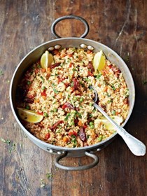 Chicken & chorizo paella