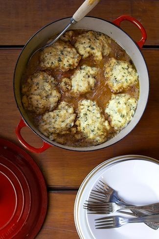 Chicken & dumplings [Andrea Rausing]