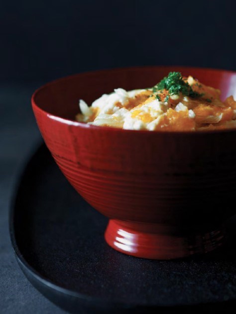 Chicken & egg rice bowl 