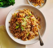 Chicken & ginger fried rice