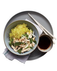 Chicken & golden rice