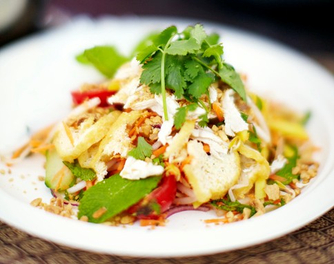 Chicken & green mango Thai salad