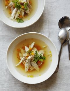 Chicken & lemongrass broth