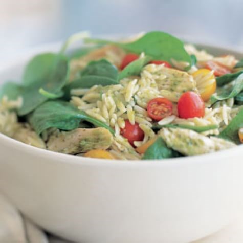 Chicken & orzo salad