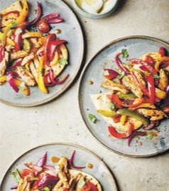 Chicken & pepper shawarma