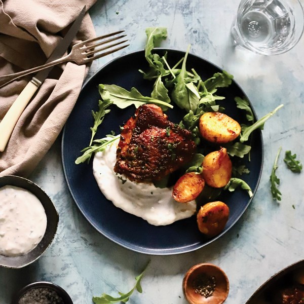 Chicken & potato skillet