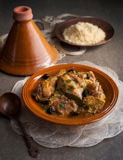 Chicken & preserved lemon tagine