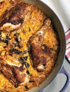 Chicken & rice (Pileshki pilav)