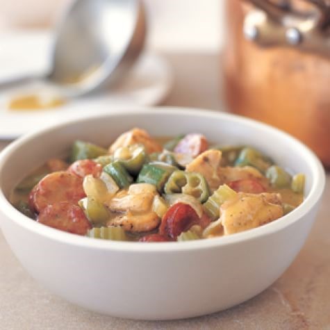 Chicken & sausage gumbo