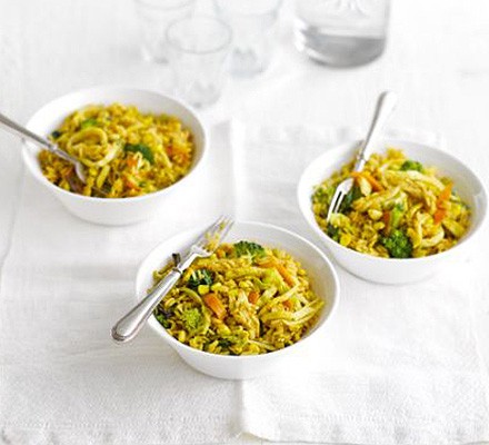 Chicken & sweetcorn egg-fried rice