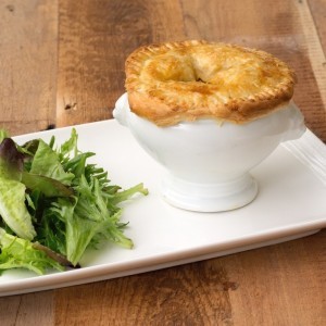 Chicken & vegetable pie