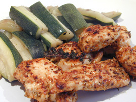 Chicken & zucchini
