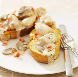 Chicken à la king