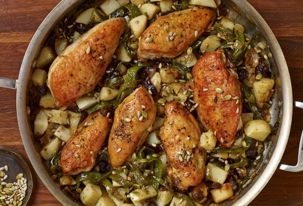 Chicken à la trash (Pollo a la basura)