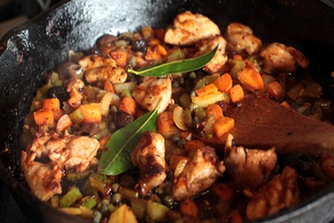 Chicken agrodolce