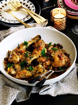 Chicken agrodolce