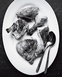 Chicken al forno with salsa verde