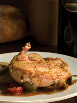 Chicken al pimentos