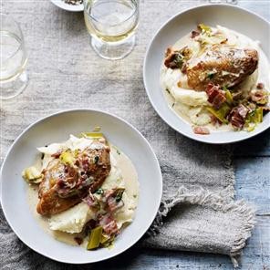 Chicken and bacon casserole