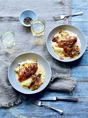 Chicken and bacon casserole 
