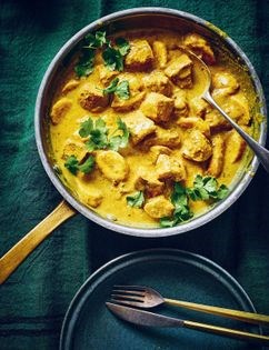 Chicken and banana korma