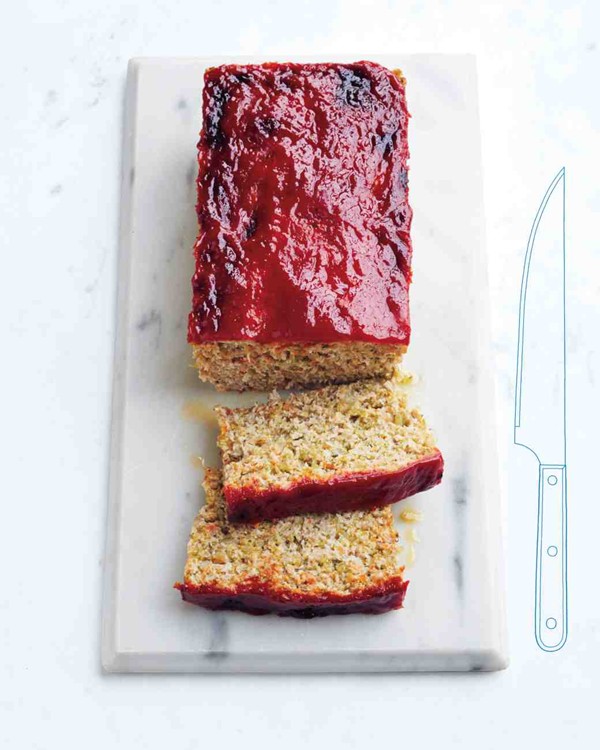 Chicken-and-broccoli meatloaf