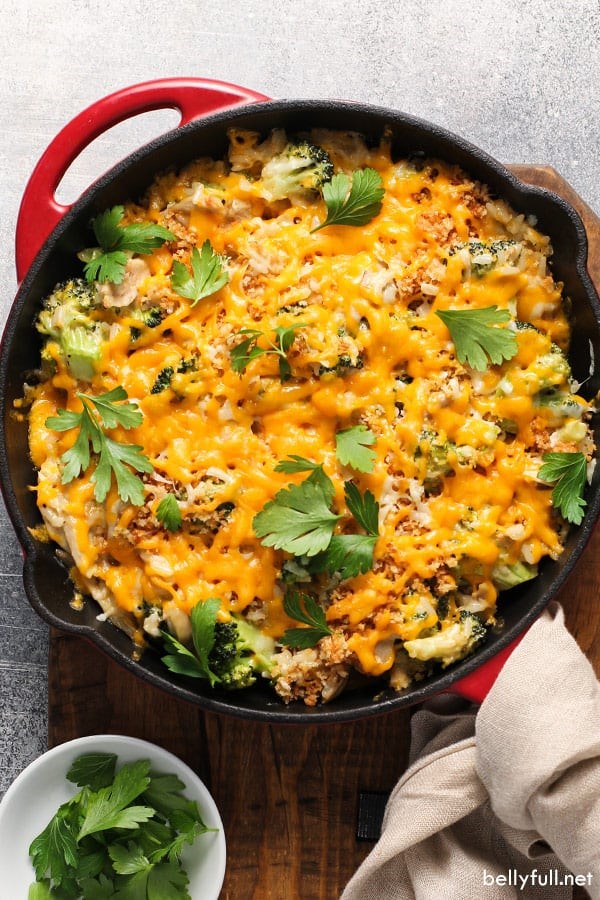Chicken and broccoli rice casserole