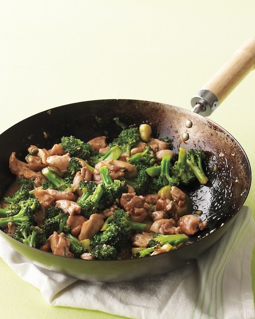 Chicken-and-broccoli stir-fry