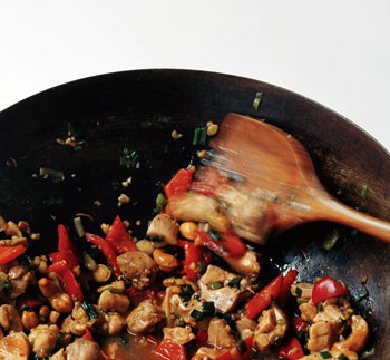 Chicken and cashew stir-fry