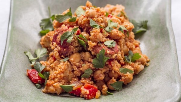 Chicken and chorizo