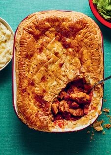 Chicken and chorizo pie