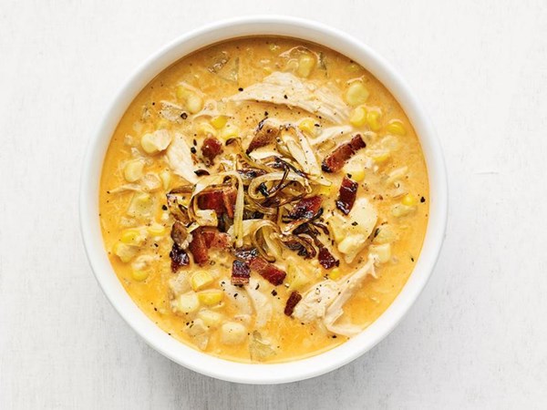 Chicken and corn chowder