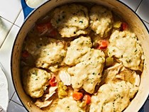 Chicken and dumplings [Lantern, Chapel Hill, NC]