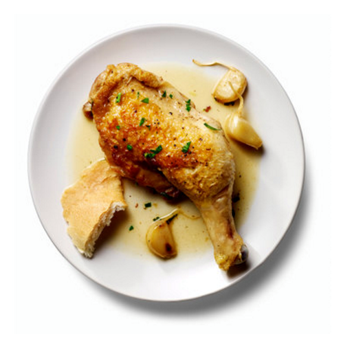 Chicken and garlic stew