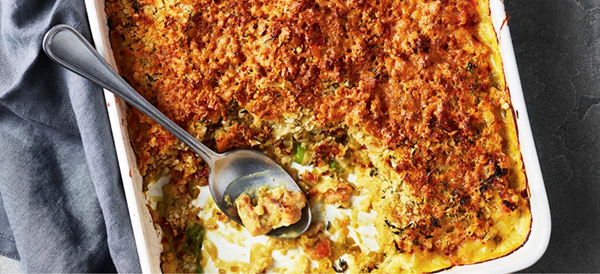Chicken and leek bake