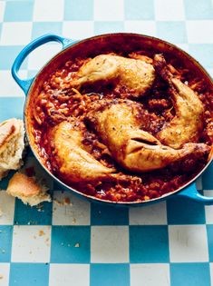 Chicken and lentil casserole