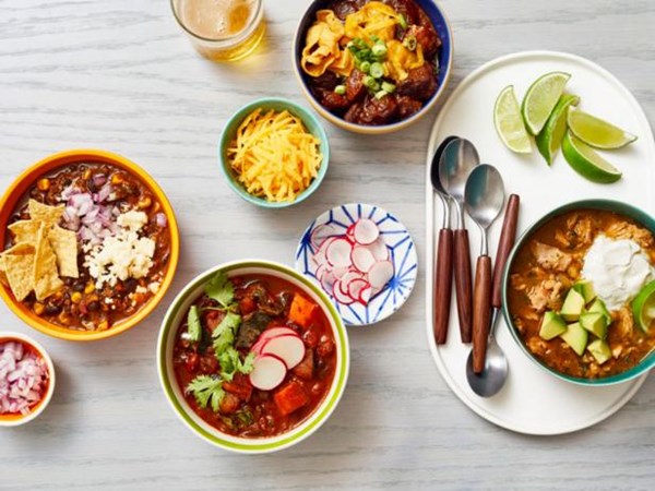 Chicken and mushroom chili