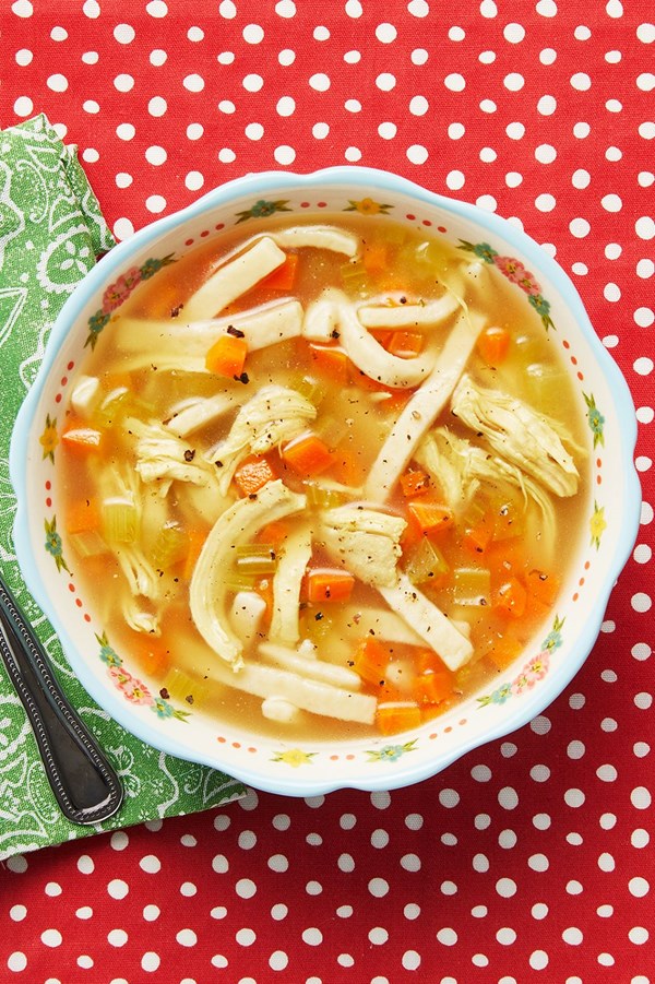 Chicken and noodles