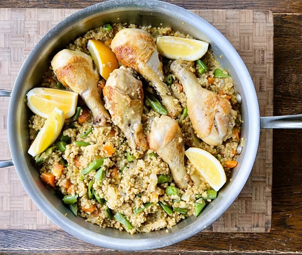 Chicken and oats